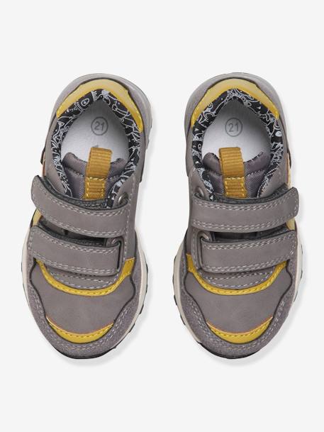 Touch-Fastening Trainers for Baby Boys, Runner-Style Grey 