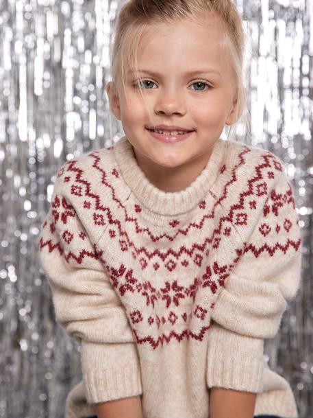 Unisex Christmas Jacquard Jumper, Family Capsule Collection ecru 