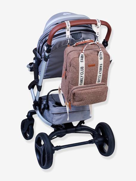 Changing Backpack, Family Club Signature by CHILDHOME black+brown+green 
