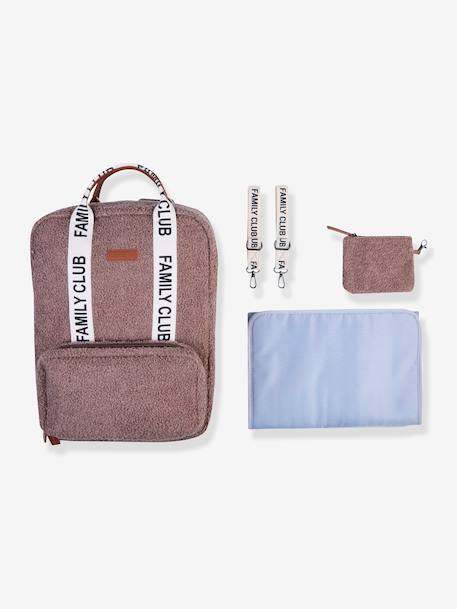 Changing Backpack, Family Club Signature by CHILDHOME black+brown+green 