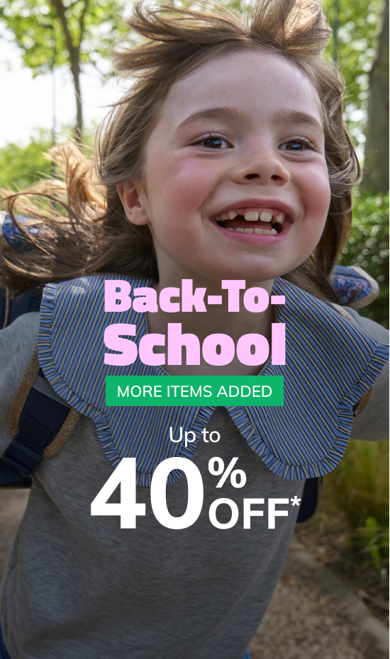 Back-To-School: Up to 40% off*
