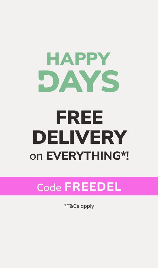 Happy Days: FREE Delivery w/ Click & Collect*! Code: COLLECT