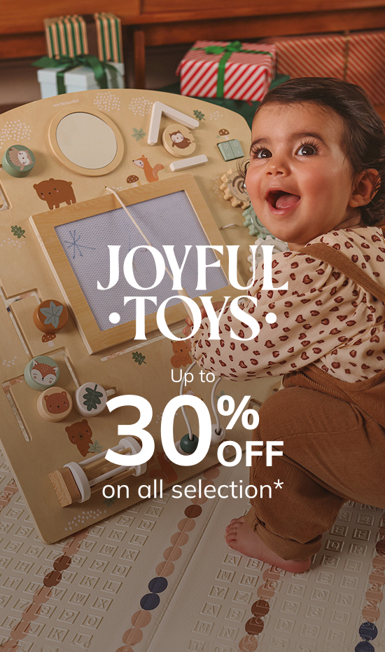 JOYFUL TOYS: Up to 30% off on all selection*